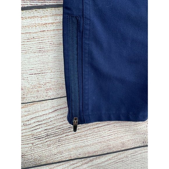 Figs Kanye Moto Scrub Slim Fit Pull On Pants Women's Size XS Navy - Picture 4 of 11